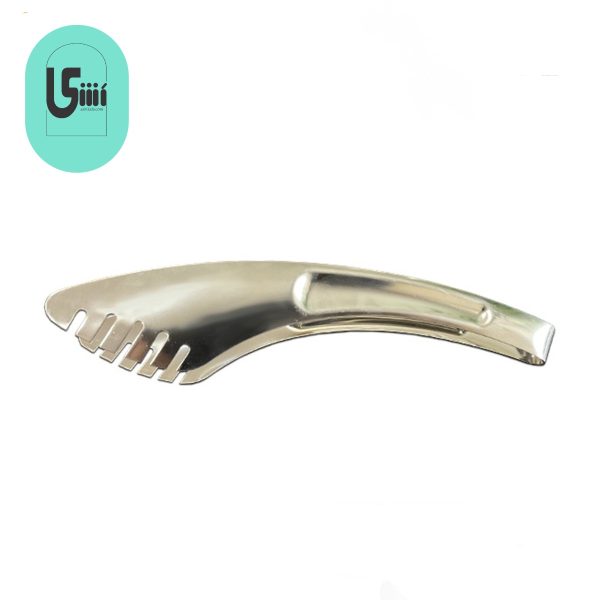 انبر سالاد یونیک استیل هلالی کد UN-3413