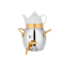 ست کتری و قوری KST 4055SG ظرفیت ۴ لیتر بدنه استیل دسته استیل