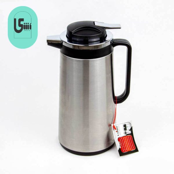 فلاسک 1.3 لیتر استیل شیشه دار یونیک UN-1804