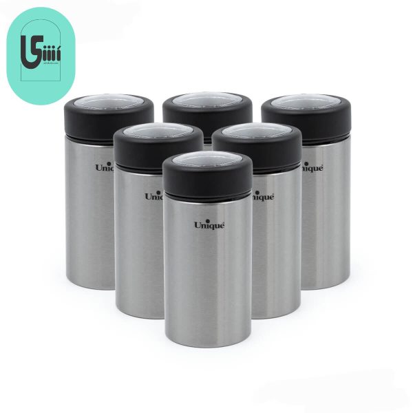 ست ادویه استیل یونیک 6 عددی UN-4490