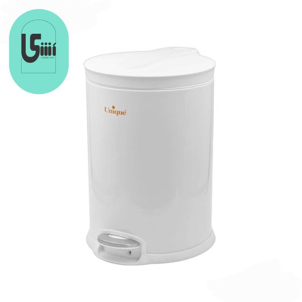 سطل زباله 16 لیتر سفید یونیک UN-4130