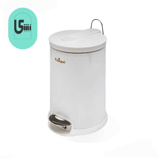 سطل زباله 12 لیتر سفید یونیک UN-4120