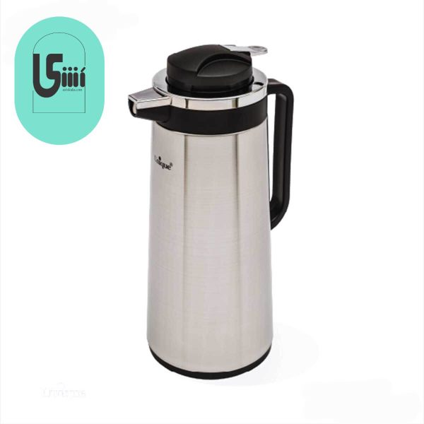 فلاسک 1.9 لیتر استیل شیشه دار یونیک UN-1808