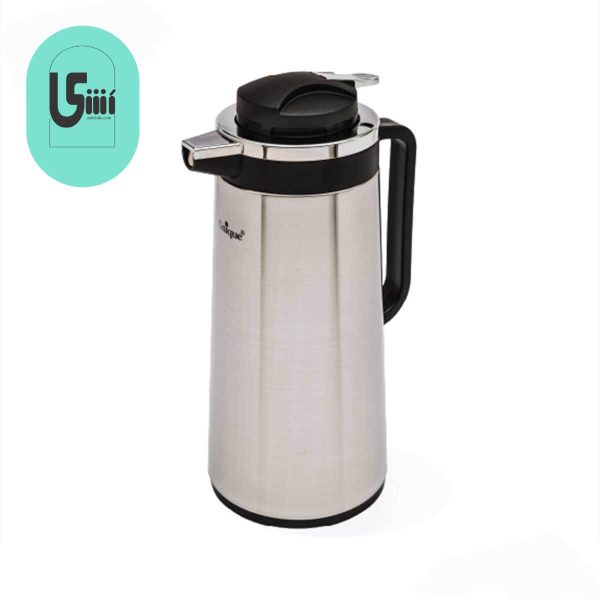 فلاسک 1.6 لیتر استیل شیشه دار یونیک UN-1806