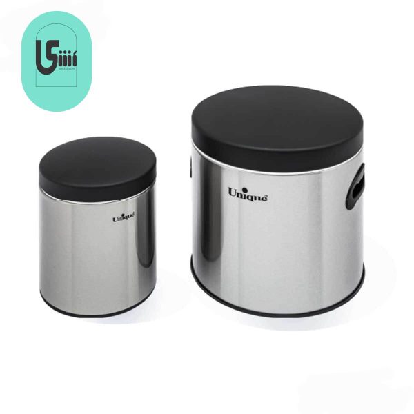 سطل قند و شکر استیل یونیک UN-1612