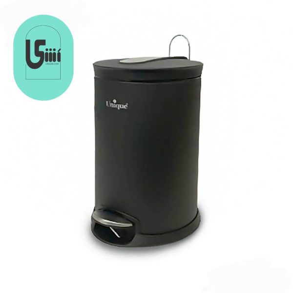 سطل زباله یونیک 5 لیتر UN-4210 مشکی