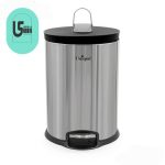 سطل زباله استیل یونیک 16 لیتری با آرام بند UN-4430