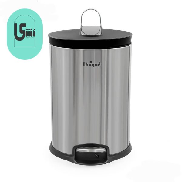 سطل زباله استیل یونیک 16 لیتری با آرام بند UN-4430