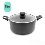 قابلمه UN-8110 یونیک سایز 28 کف گرانیت طوسی تیره