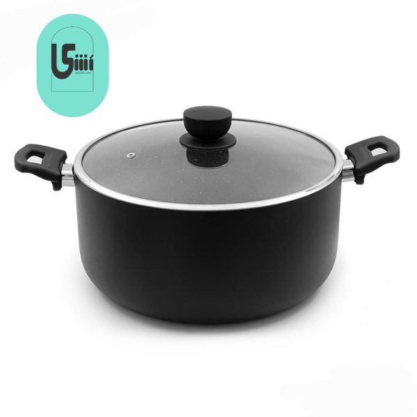 قابلمه UN-8111 یونیک سایز 32 کف گرانیت مشکی