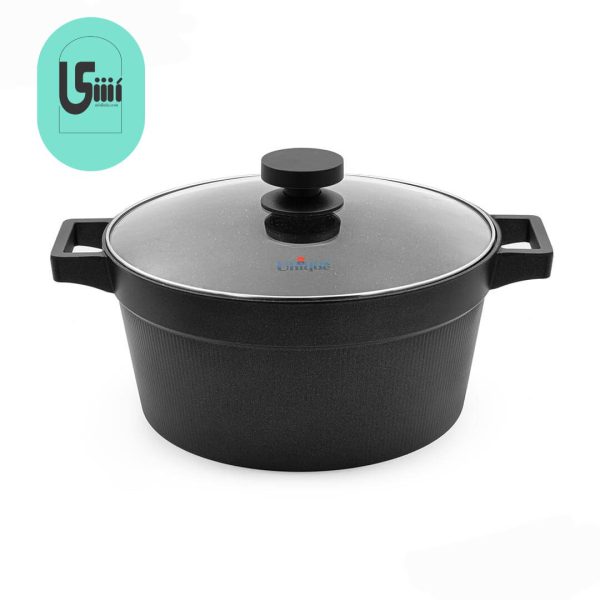 قابلمه سایز 32 یونیک کف گرانیت دیاموند UN-8910