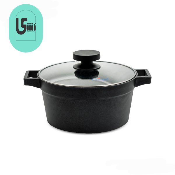 قابلمه گرانیتی یونیک دیاموند UN-8906 سایز 24