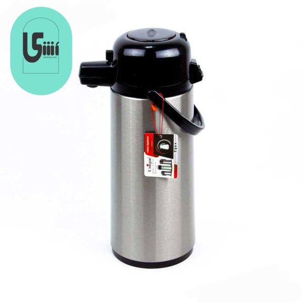 فلاسک استیل پمپی 2.5 لیتر یونیک UN-9101