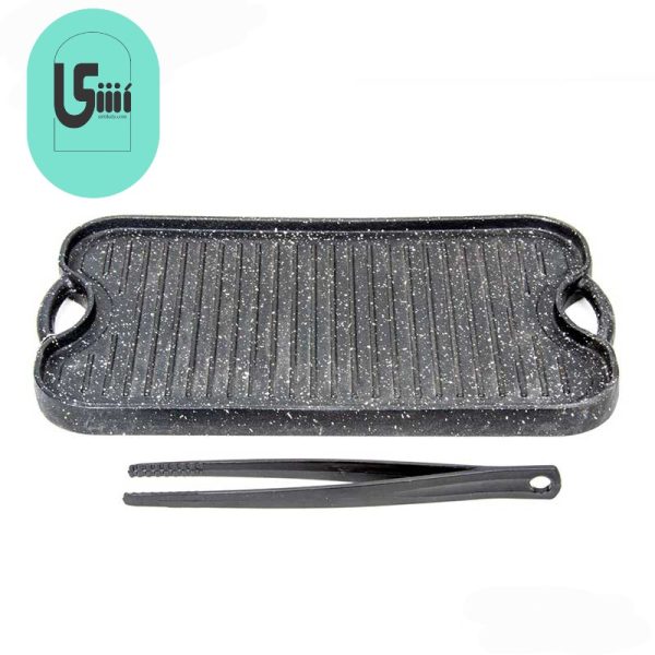 تابه گریل چدنی یونیک مستطیل 42 سانتیمتری UN-6013