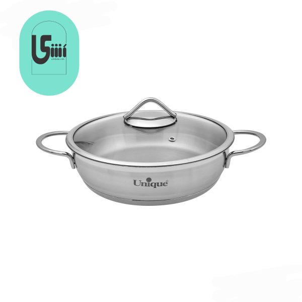 تابه استیل یونیک UN-9943 سایز 24