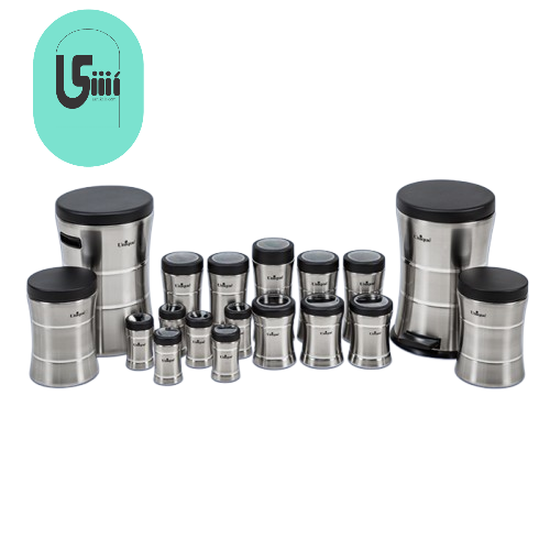 18کمرباریک استیل درب مشکی کد UN-4620